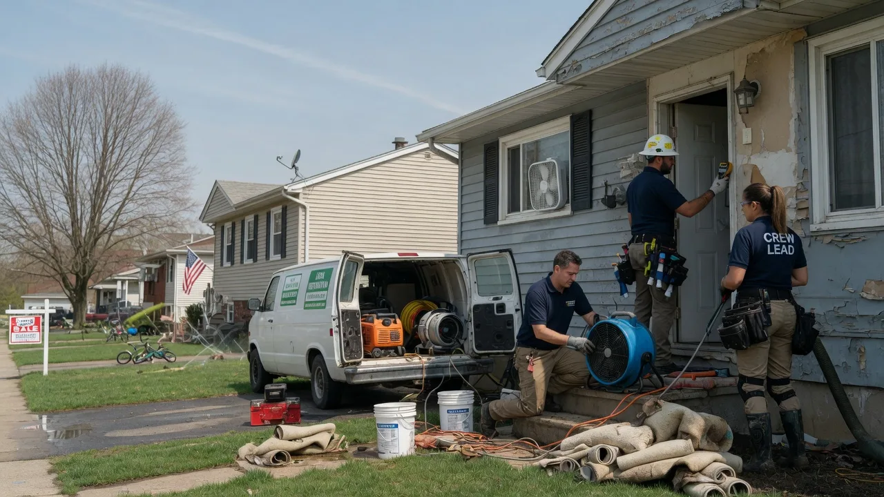 Flood Cleanup in Mount Savage, MD near me